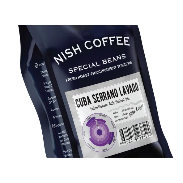 Nish Filtre Kahve Cuba Cerrano Lavado 250gr - 3