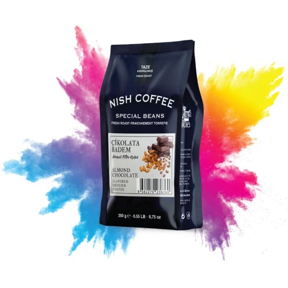 Nish Çikolata Badem Aromalı Filtre Kahve 250 gr - 5