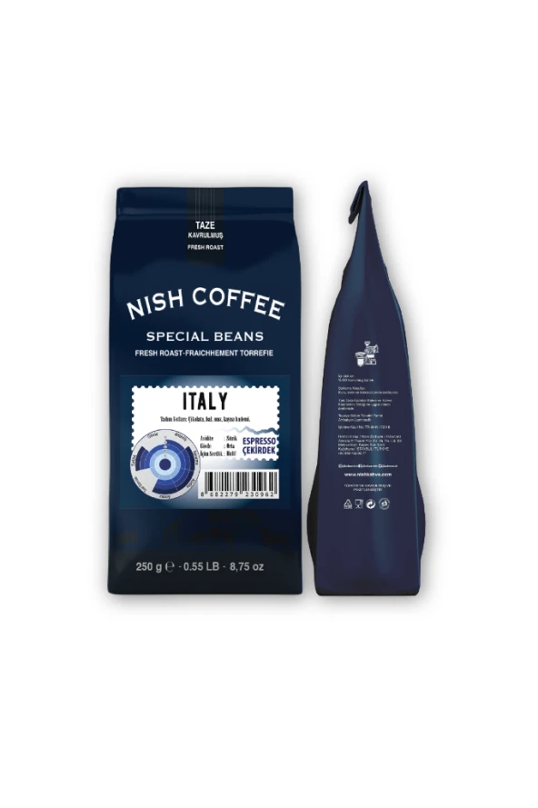 Nish Espresso Italy Kahve 2 x 250 gr - 5