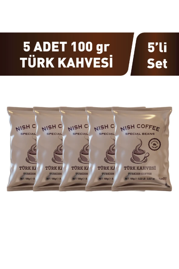 Nish Türk Kahvesi 5 x 100 gr