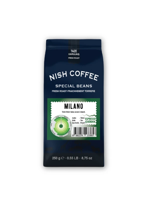 Nish Espresso Milano Kahve 250 gr - 2