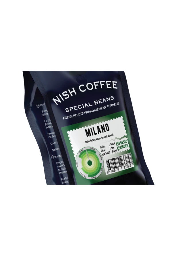 Nish Espresso Milano Kahve 250 gr - 4