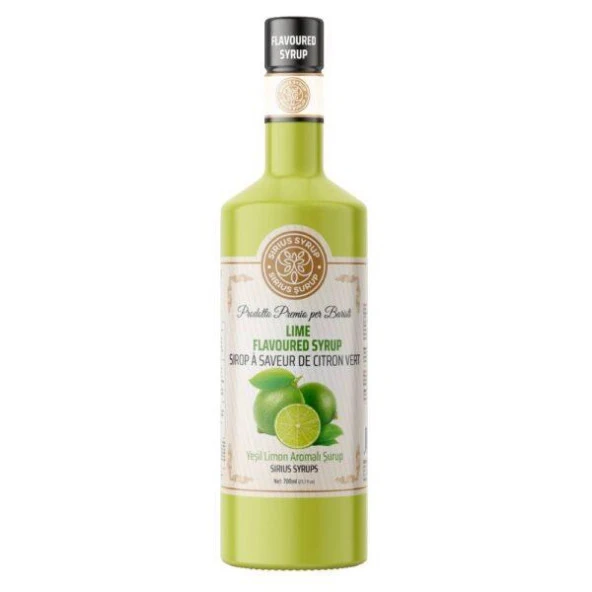 Sirius Premium Lime Şurup 700 ML