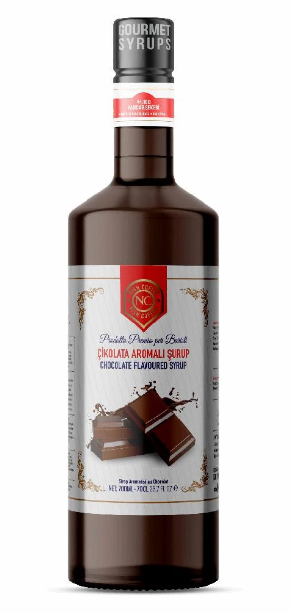 Nish Çikolata Aromalı Şurup 700 ml
