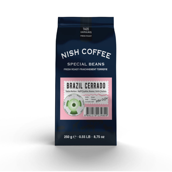 Nish Filtre Kahve Brazil Cerrado 2 x 250 gr - 4