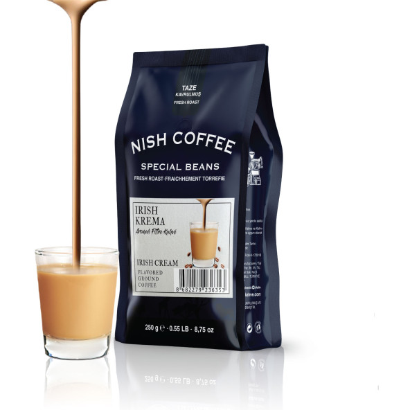 Nish Irish Krema Aromalı Filtre Kahve 250 gr - 2
