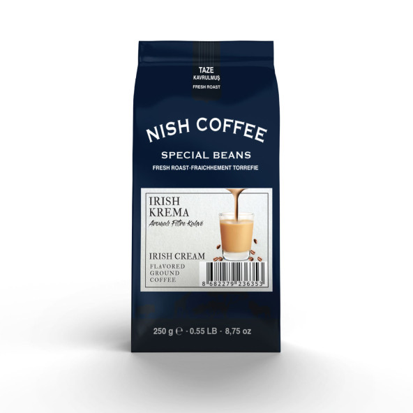 Nish Irish Krema Aromalı Filtre Kahve 250 gr - 4