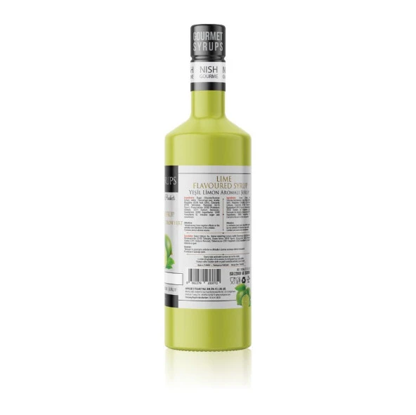 Nish Limon Aromalı Şurup 700 ml - 3