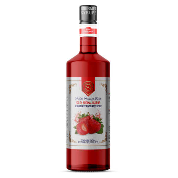 Nish Çilek Aromalı Şurup 3 x 700 ml - 3