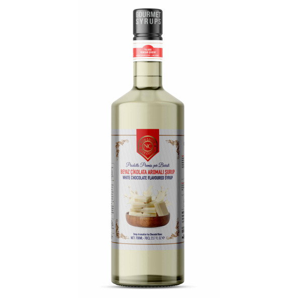 Nish Vanilya Karamel Beyaz Çikolata Şurupları 3 x 700 ml - 5