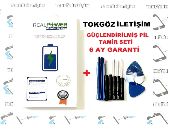 Tkgz Samsung Galaxy A920 Batarya Pil (realpower Güçlendirilmiş Batarya) - 2