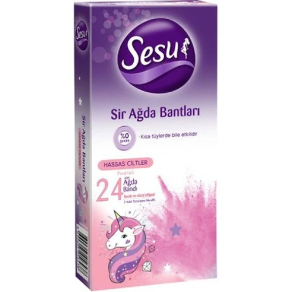 Sesu Sir Ağda Bant Hassas Ciltler Set 20 Ağda Bandı