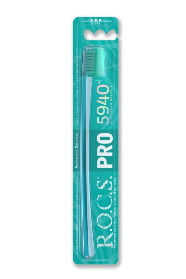 Rocs Pro 5940 Ultrasoft Diş Fırçası- Yeşil Renk