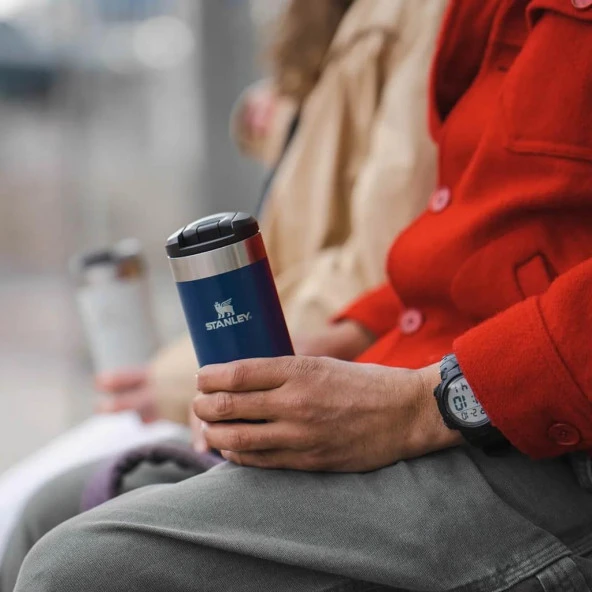 Stanley 10-10788-074 The AeroLight Transit 0,35 Litre Çelik Termos Bardak - Mavi - 6