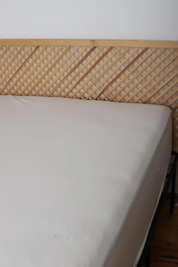 Tek Kişilik %100 Pamuklu Lastikli Çarşaf - 2