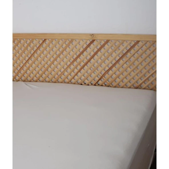 Çift Kişilik %100 Pamuklu Lastikli Çarşaf - 3