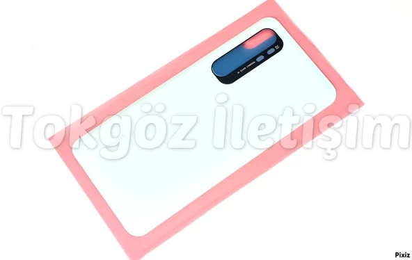 Tkgz Xiaomi Mi Note 10 Lite Arka Kapak Batarya Pil Kapağı (CAM) BEYAZ ürün görseli