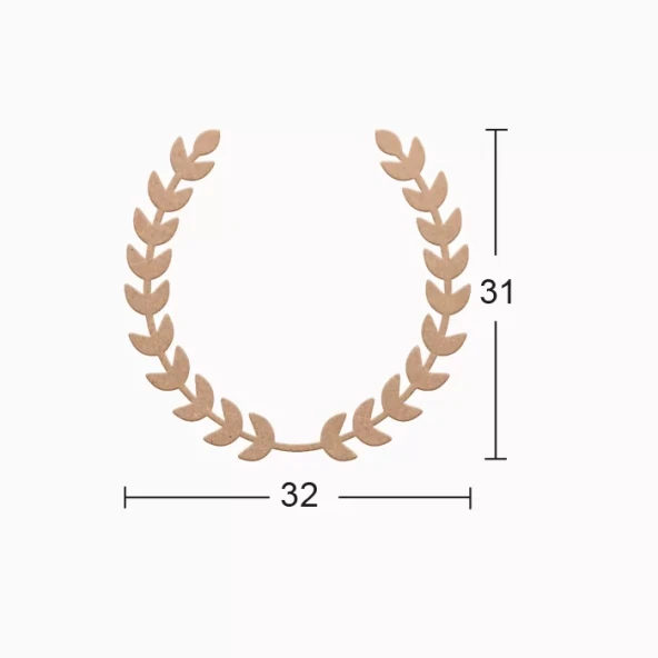 Hobi-Art DS 88 Boyanabilir Ahşap Desenli Duvar Süsü ürün görseli