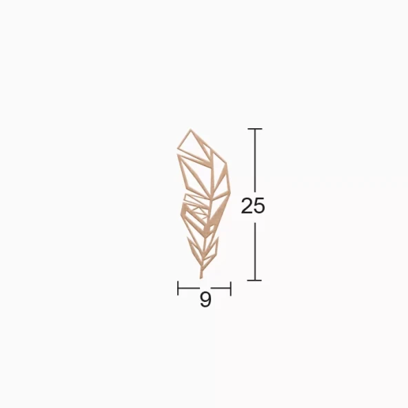 Hobi-Art DS 74 Boyanabilir Ahşap Desenli Duvar Süsü ürün görseli