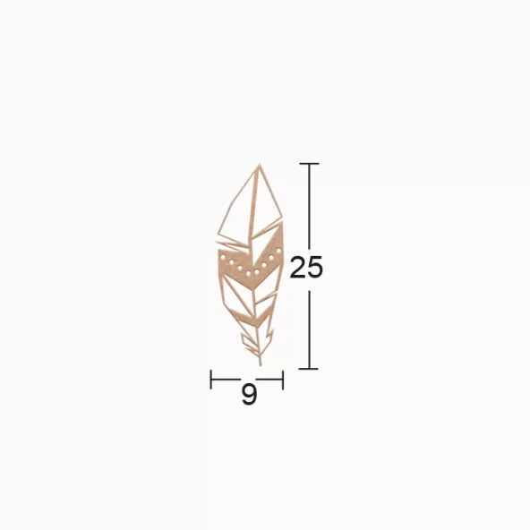 Hobi-Art DS 70 Boyanabilir Ahşap Desenli Duvar Süsü ürün görseli