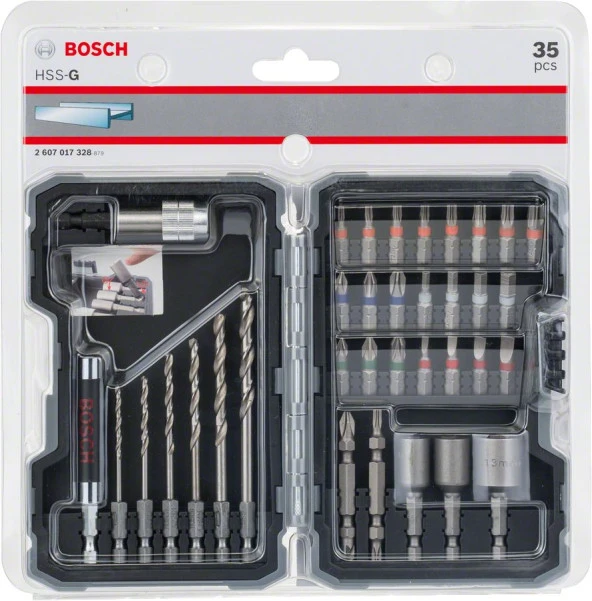 Bosch - Profesyonel 35 Parça Metal için Delme ve Vidalama Seti - 2