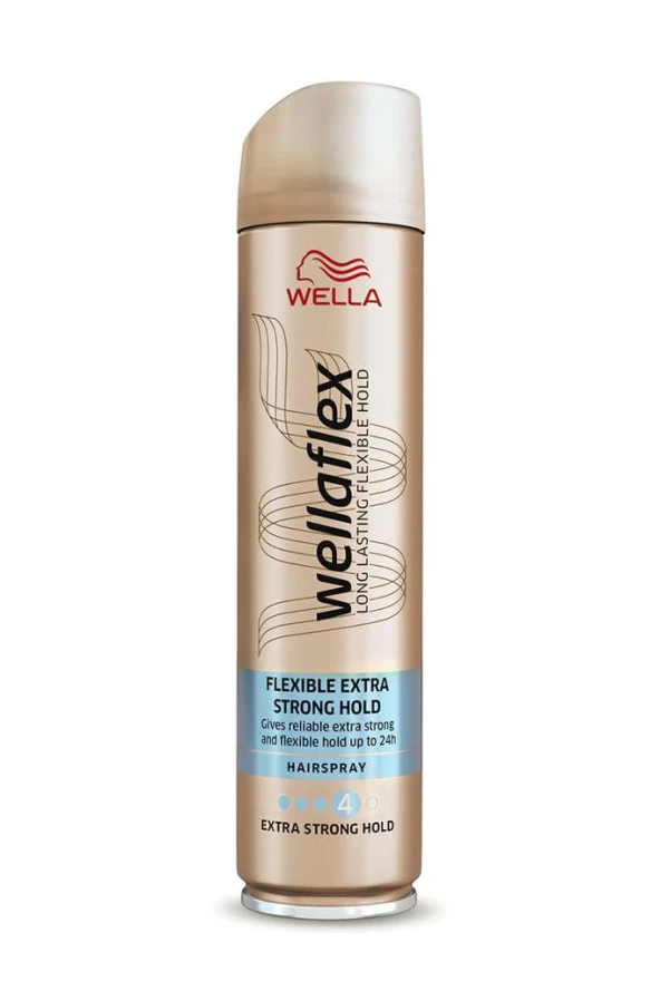 Wella Wellaflex Flexible Extra Strong Hold Saç Spreyi - 250 ml