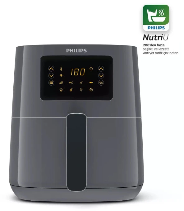 Philips HD9255/60 Rapid Air 5000 Serisi Airfryer - Uzaktan Bağlantılı