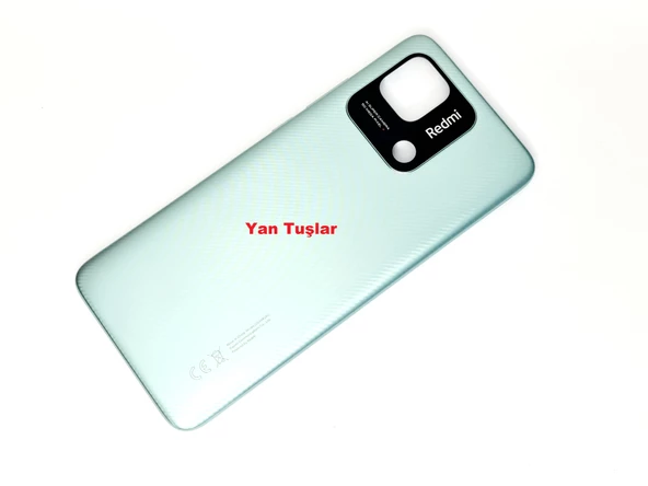 Tkgz Xiaomi Redmi 10C KASA Arka Kapak Batarya Kapağı YEŞİL ürün görseli 1