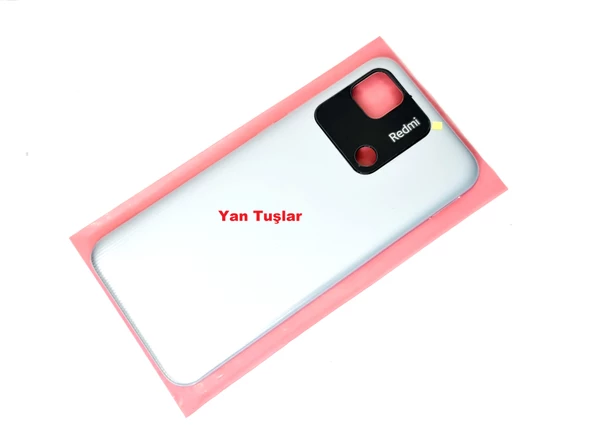 Tkgz Xiaomi Redmi 10A KASA Arka Kapak Batarya Kapağı GRİ