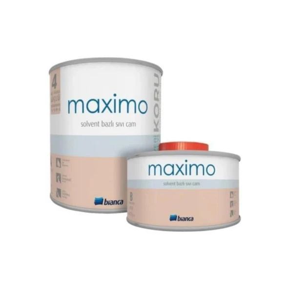 Bianca Maximo Solvent Bazlı Sıvı Cam Parlak 0,50 ML