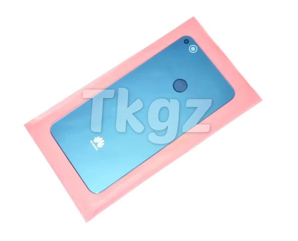 Tkgz Huawei Uyumlu P9 lite 2017 Arka Pil Batarya Kapağı (CAM) MAVİ ürün görseli 1