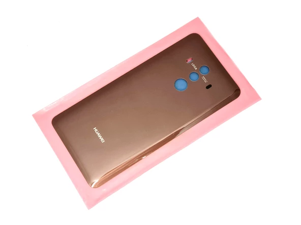 Tkgz Huawei Uyumlu Mate 10 Pro Arka Pil Batarya Kapağı (CAM) GOLD