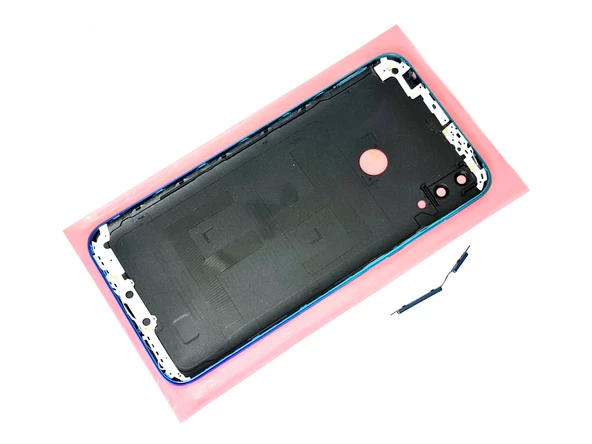 Tkgz Huawei Uyumlu Y7 2019 Kasa Arka Pil Batarya Kapağı MAVİ - Resim 2