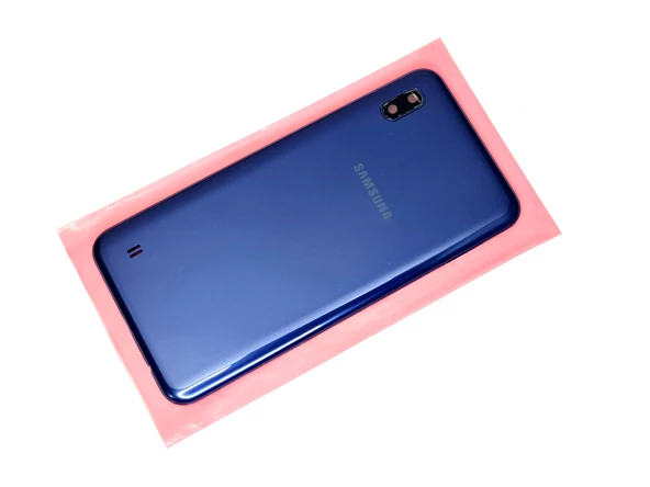 Tkgz Samsung Galaxy A10 A105 Kasa Arka Pil Batarya Kapağı MAVİ