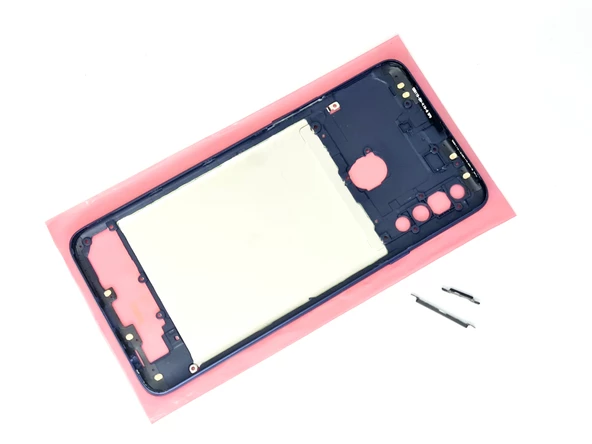 Tkgz Samsung Galaxy A20S Kasa Arka Pil Batarya Kapağı MAVİ - Resim 3