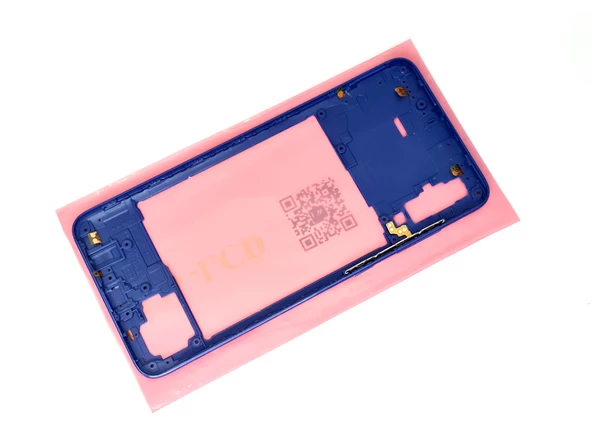 Tkgz Samsung Galaxy A70 A705 kasa Arka Pil Kapağı MAVİ - Resim 2