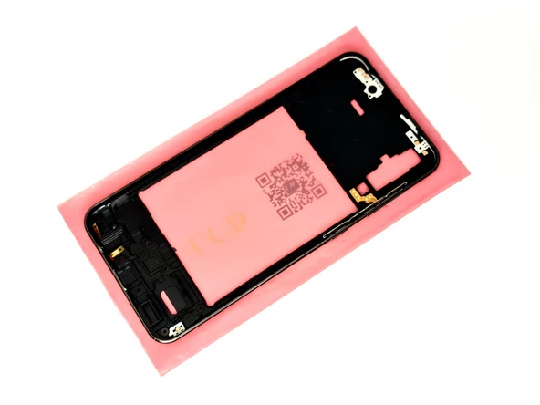 Tkgz Samsung Galaxy A50 A505 kasa Arka Pil Batarya Kapağı SİYAH - 2