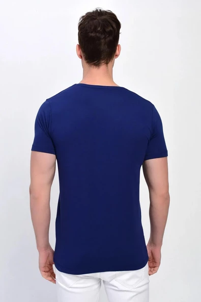 Dynamo Erkek V Yaka T-shirt 339 - Resim 2