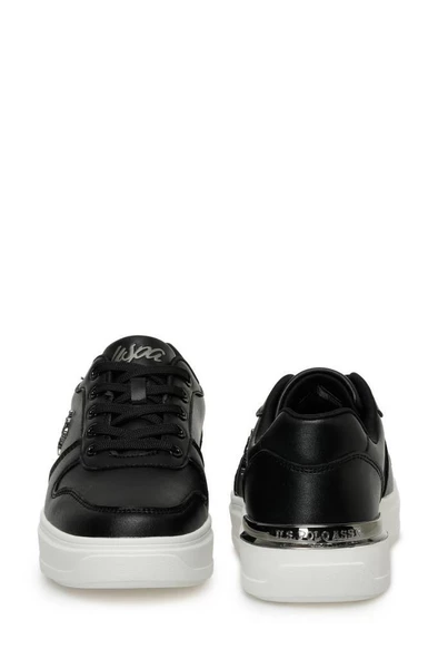 U.S. Polo Assn. ALKA 4FX 101532312 Kadın Sneaker Ayakkabı Siyah 36-40 - Resim 5