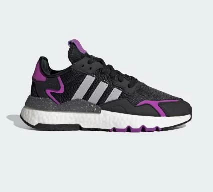 Adidas Nite Jogger Kadın Siyah Spor Ayakkabı FX6903 M-117