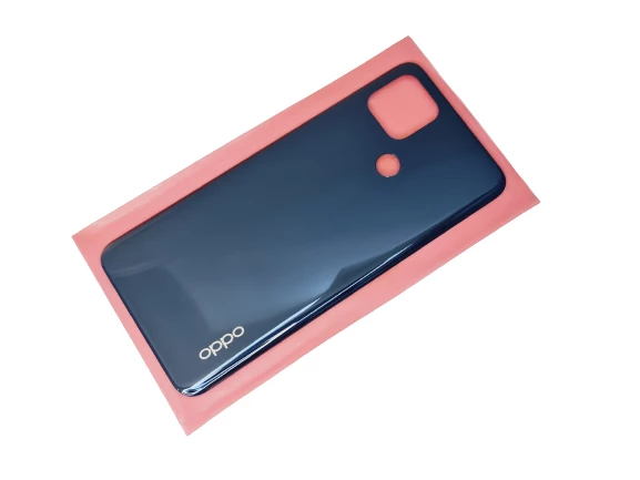 Tkgz Oppo A15 A15S Arka Kapak Batarya Pil Kapağı Siyah