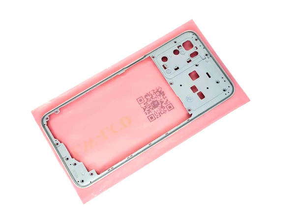 Tkgz Oppo A16 kasa Arka Pil Batarya Kapağı BEYAZ - Resim 3