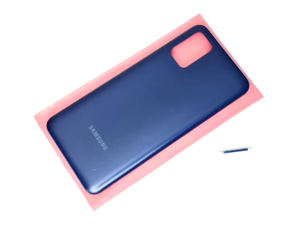 Tkgz Samsung Galaxy A03S Sm A037 kasa Arka Pil Batarya Kapağı Mavi