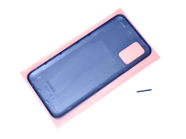 Tkgz Samsung Galaxy A03S Sm A037 kasa Arka Pil Batarya Kapağı Mavi - 2