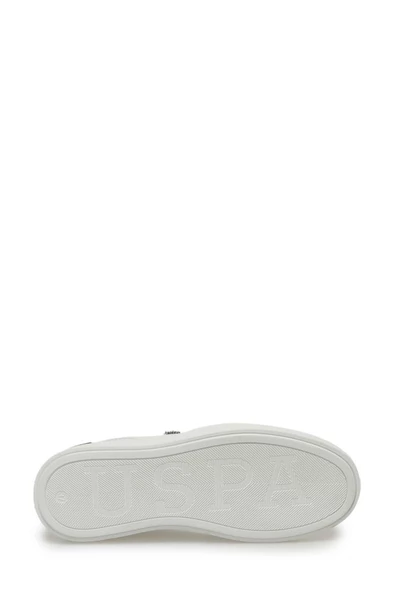 U.S. Polo Assn. ALKA 4 FX 101532314 Kadın Sneaker Ayakkabı Beyaz 36-40 - Resim 6