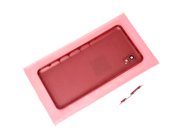 Tkgz Samsung Galaxy A013 Kasa Arka Pil Batarya Kapağı KIRMIZI - Resim 2