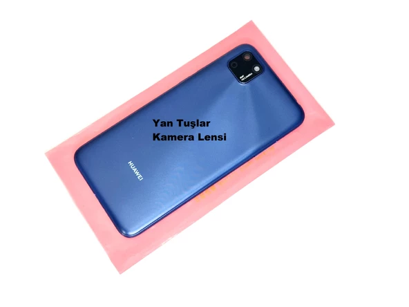 Tkgz Huawei Uyumlu Y5P Kasa Arka Pil Batarya Kapağı MAVİ