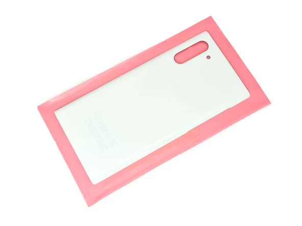 Tkgz Samsung Galaxy NOTE 10 Arka Pil Batarya Kapağı (CAM) BEYAZ