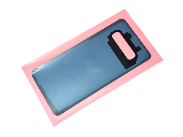 Tkgz Samsung Galaxy S10 PLUS Arka Pil Batarya Kapağı (CAM) SİYAH - Resim 2