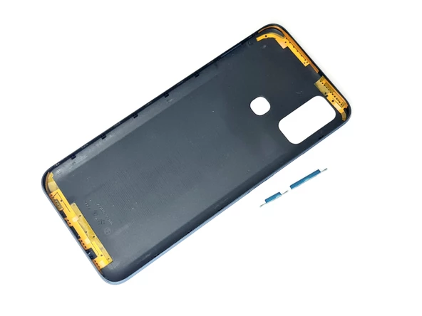 Tkgz Infinix HOT 9 PLAY KASA Arka Pil Batarya Kapağı MAVİ - 2